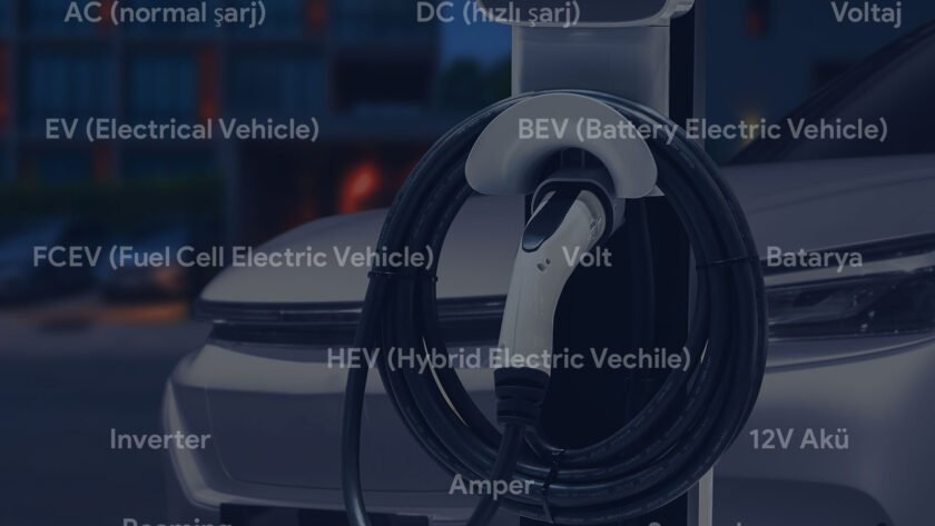 Elektrikli Araç Sistemleri Sözlüğü 1 sarj istasyonlari elektrikli arac sistemleri sozlugu